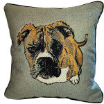 Poduszka 40x40 z haftem pupila ze zdjęcia