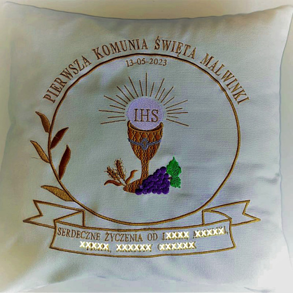Pamiątka Komunii Świętej 40x40