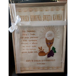 Pamiątka Komunii Św. obraz 40x30