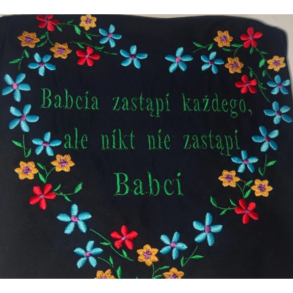 Fartuszek z haftem dla Babci