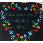 Fartuszek z haftem dla Babci