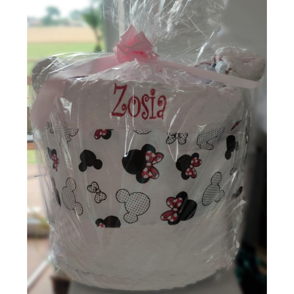 Kosz na zabawki dla dziewczynki