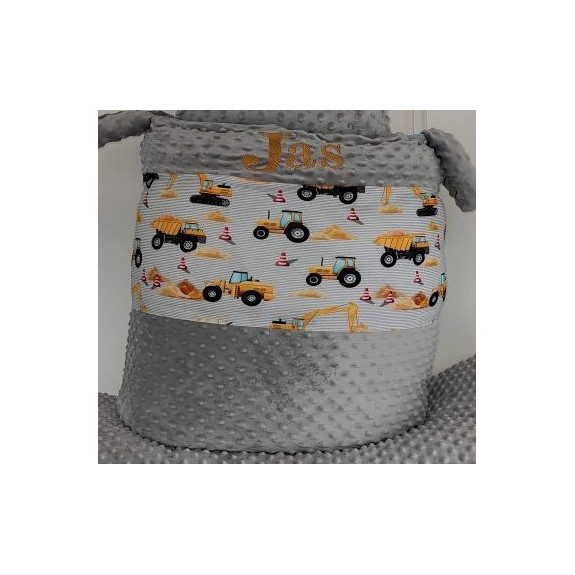 Kosz na zabawki dla chłopca