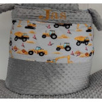 Kosz na zabawki dla chłopca